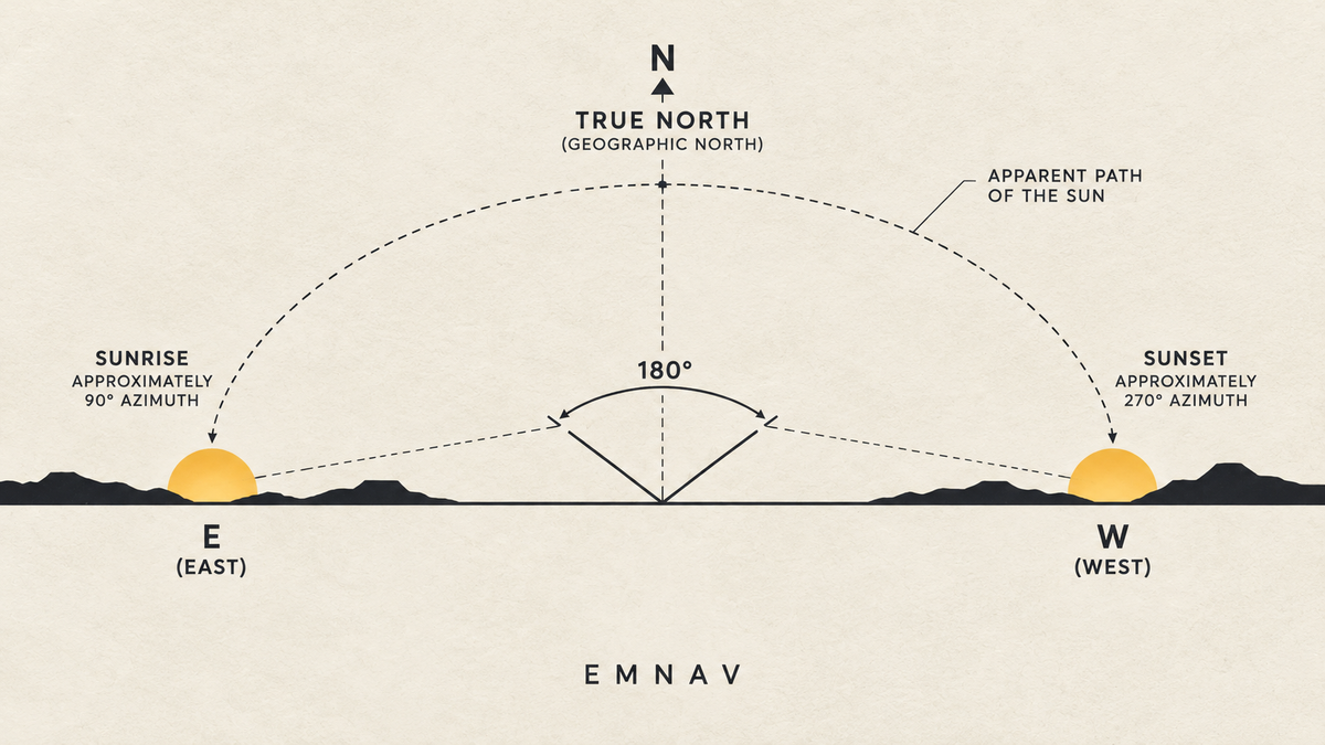 YOUR COMPASS DOESN'T KNOW TRUE NORTH
